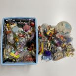 A large collection of various toys including Disney.