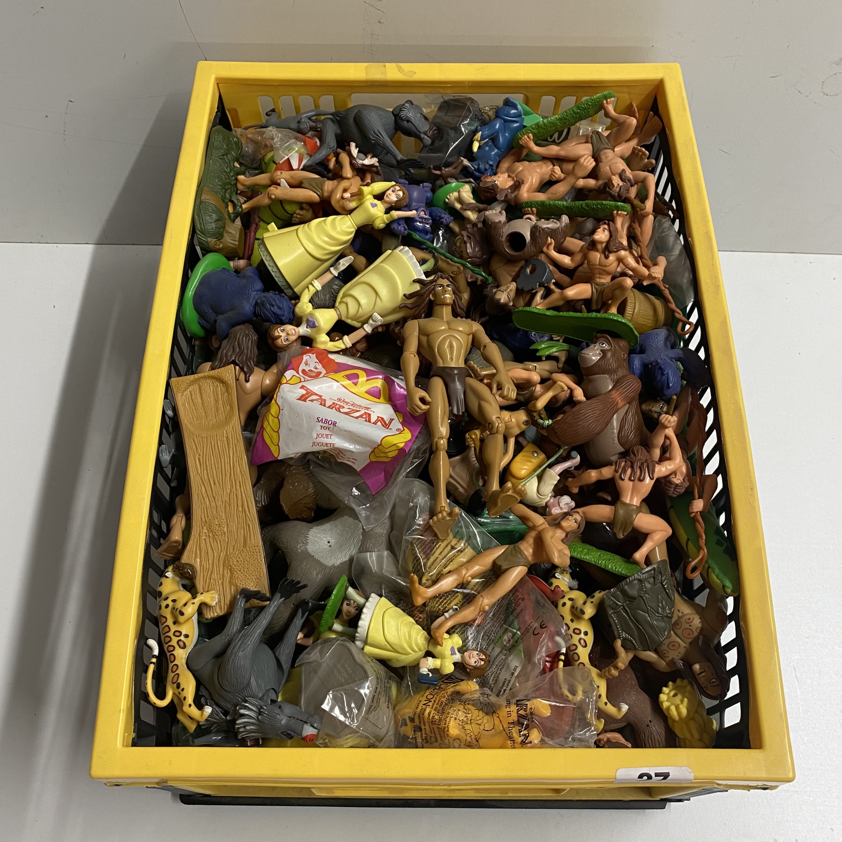 An extensive collection of Disney's Tarzan figures etc.