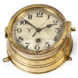 A KRIEGSMARINE U-BOAT BULKHEAD CLOCK