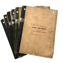 DESK LOGS FOR H.M.S. 'LONDON'