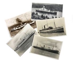 A LARGE COLLECTION OF MERCANTILE SHIPPING POSTCARDS