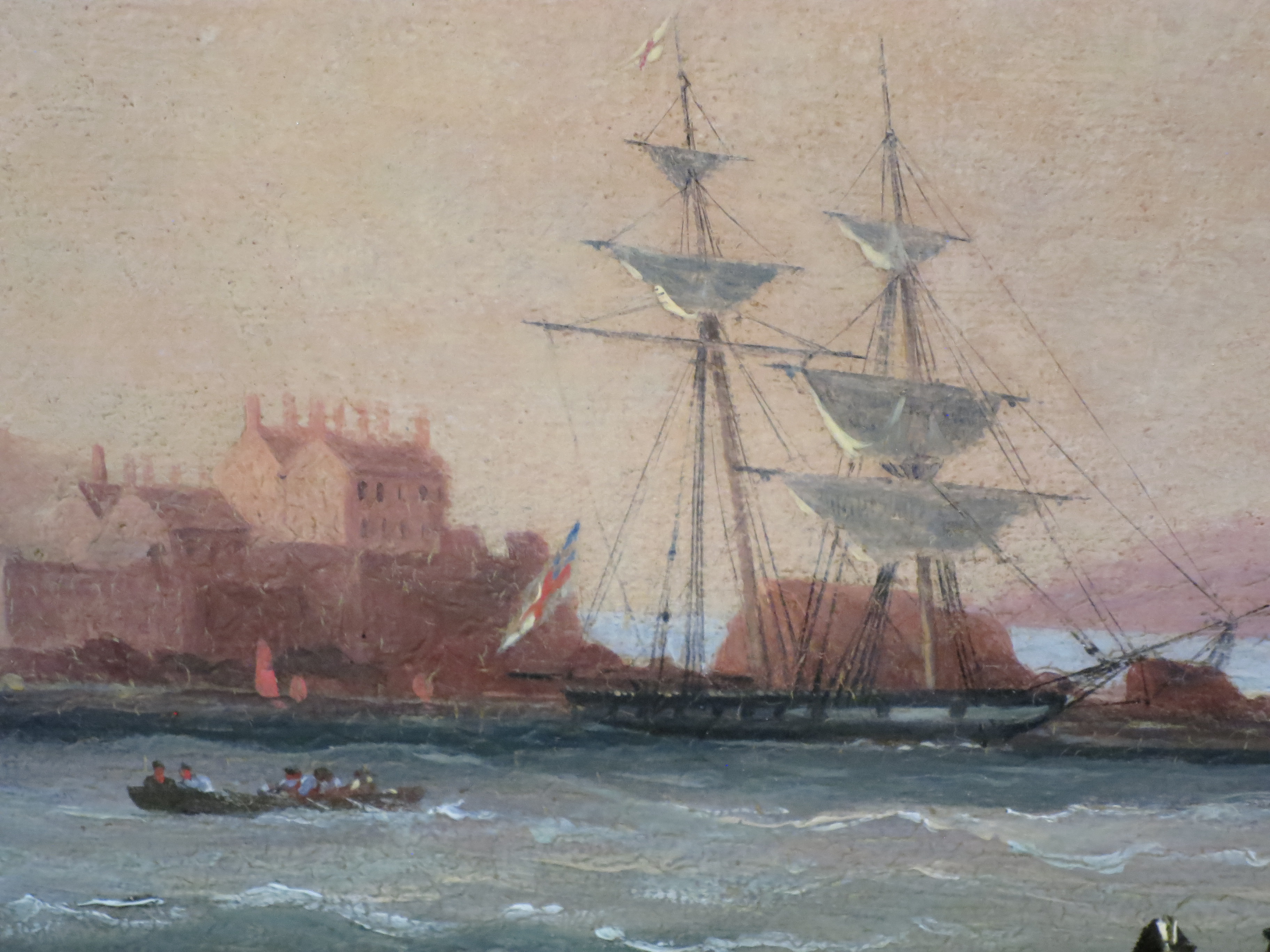 NICHOLAS MATTHEW CONDY (BRITISH, 1816/18-1851) - H.M.S. 'BRITANNIA' SAILING OFF PLYMOUTH AND - Bild 7 aus 8