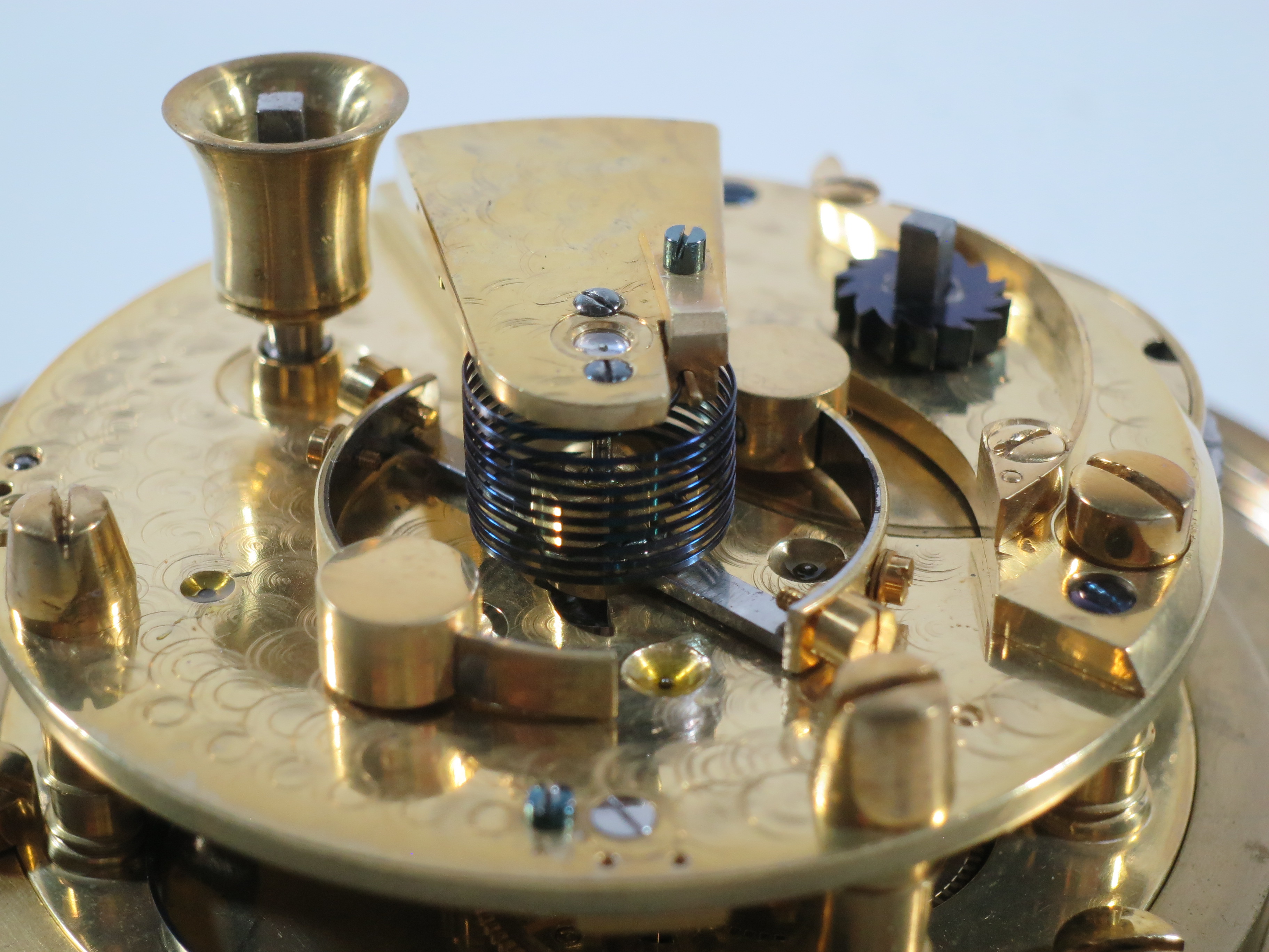 A 2 DAY CHRONOMETER MOVEMENT BY LITHERLAND DAVIES & CO., LIVERPOOL, CIRCA 1845 - Image 11 of 13