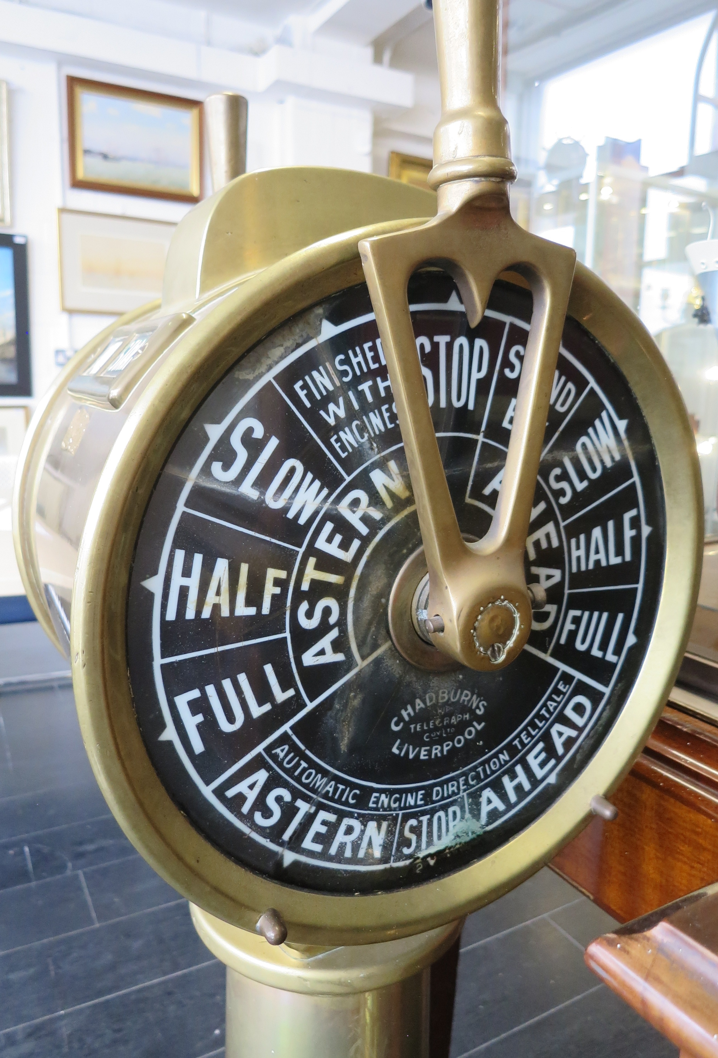 A DOUBLE BRIDGE TELEGRAPH BY CHADBURNS OF LIVERPOOL - Image 10 of 11