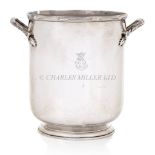 AN ART DECO ICE BUCKET BY CHRISTOFLE