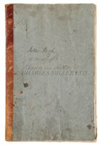 A COPY LETTER BOOK FROM H.M.S. 'BANN' AND H.M.S. 'ONTARIO', 1820-1821