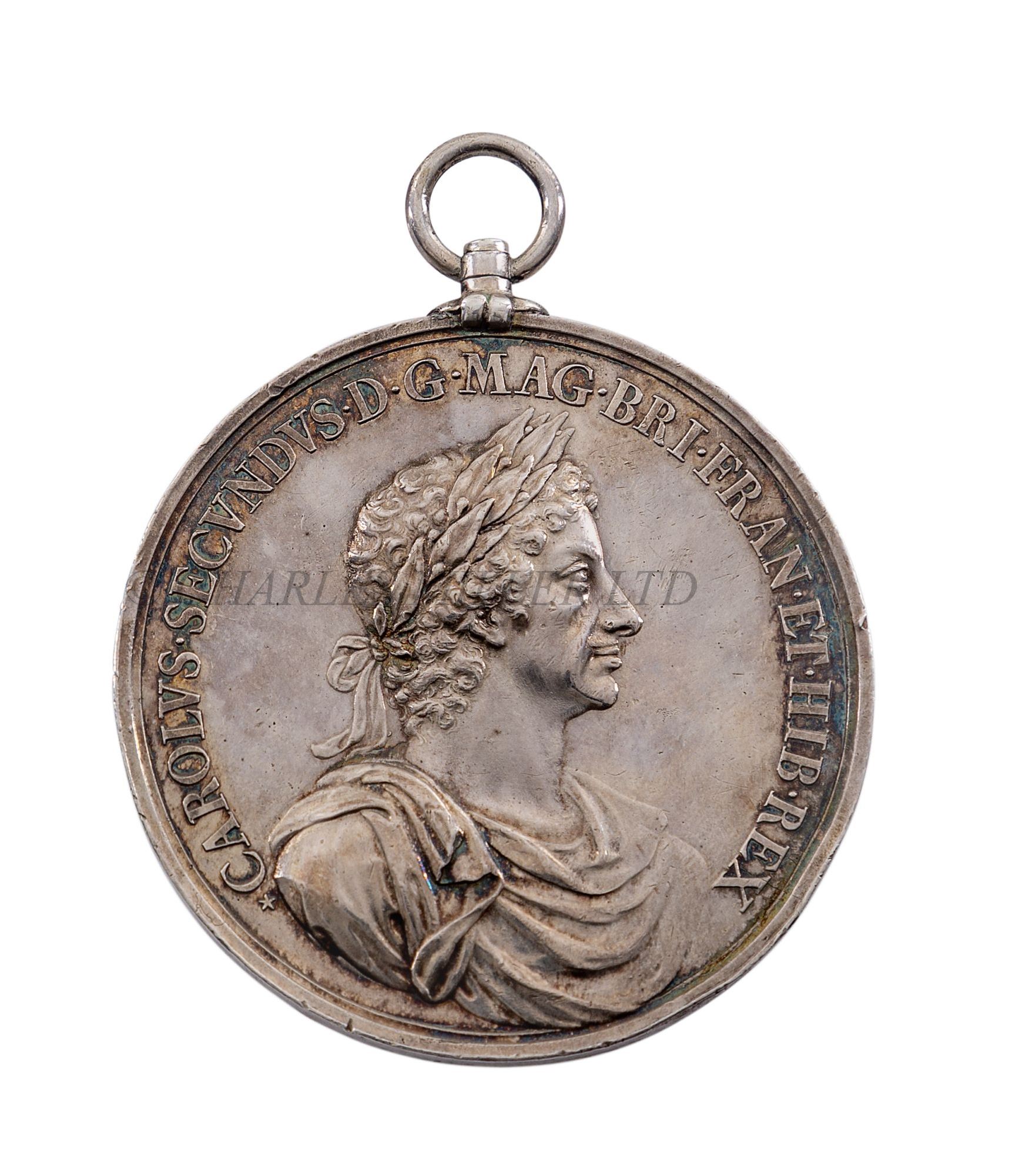 BATTLE OF LOWESTOFT MEDAL, 1665