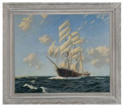 δ CHARLES PEARS (BRITISH, 1873-1958) - A WINDJAMMER OF THE 1920S