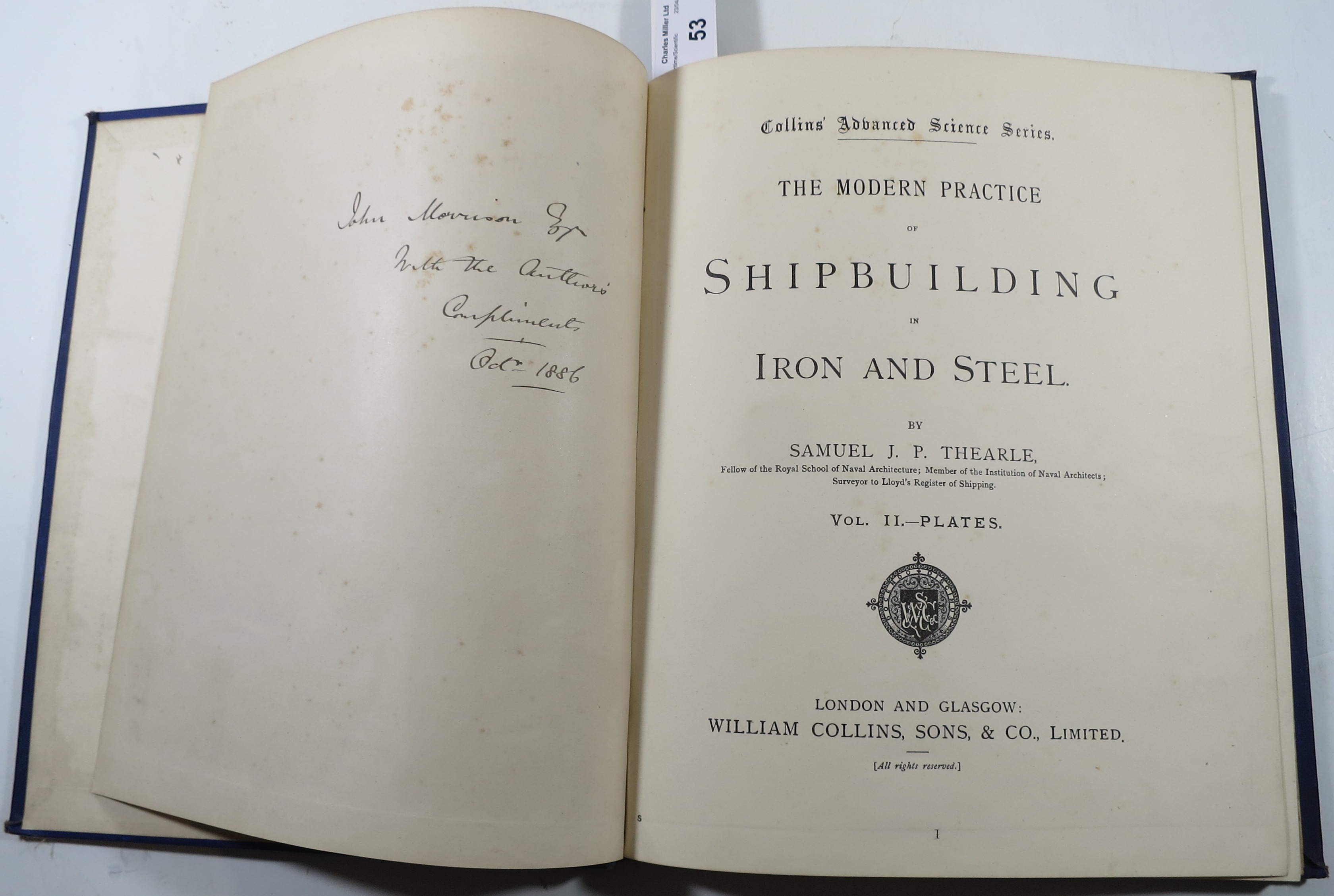 AN ASSORTMENT OF BOOKS ON SHIPBUILDING - Image 3 of 11
