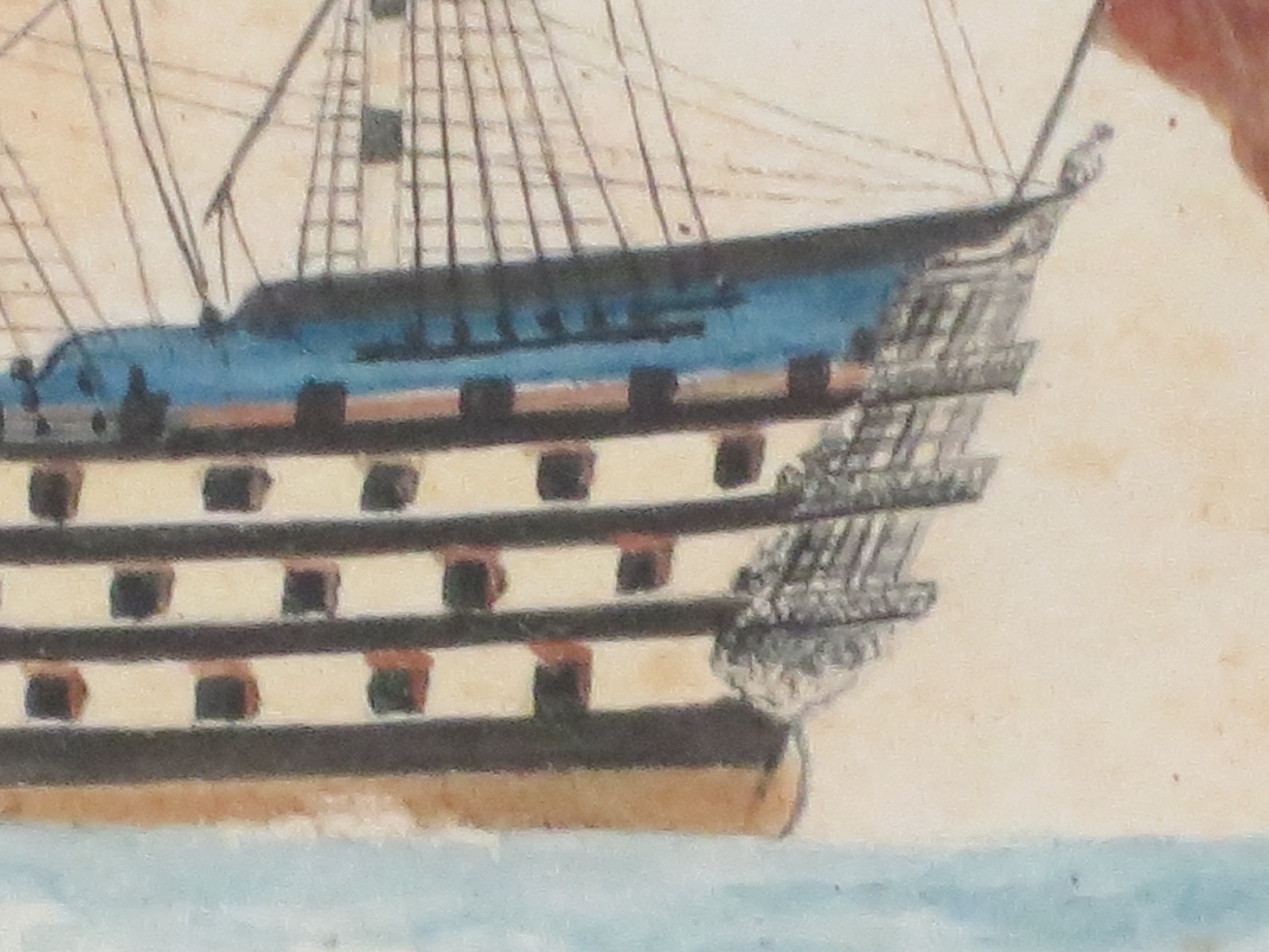 THE ILL-FATED 'ROYAL GEORGE', FOUNDERED AT SPITHEAD IN 1780 - Image 4 of 8