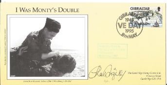 WW2 BOB fighter pilot Charles Frizell signed I was Montys Double cover. Single vendor Battle of