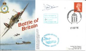 WW2 BOB fighter pilot John Dixon 1 sqn signed BOB cover. Single vendor Battle of Britain RAF