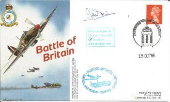 WW2 BOB fighter pilot John Dixon 1 sqn signed BOB cover. Single vendor Battle of Britain RAF