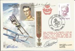 WW2 BOB fighter pilot David Lawford, 247 sqn, Herbert Hallows signed Willy Coppins cover. Single