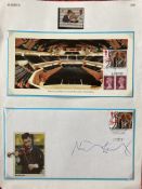 Opera Nigel Kennedy signed 1991 Glasgow Opera cover A4 display. Good condition. All autographs