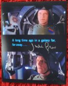 Star Wars General Veers Julian Glover signed 10 x 8 inch colour photo. Good condition. All