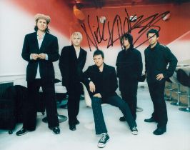 Nick Rhodes signed 10x8 inch Duran Duran colour photo. Good condition. All autographs come with a