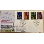 WW2 BOB fighter ace Roland Beamont signed 1978 rare Benham official Coronation FDC BOCS3, with