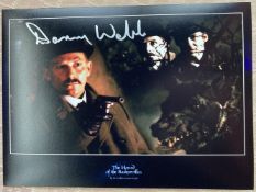 Sherlock Holmes Danny Webb signed 10 x 8 inch Hound of the Baskervilles photo. He is best known