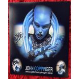 The Fifth Element John Coppinger signed 10 x 8 inch colour Opera Singer photo. Good condition. All