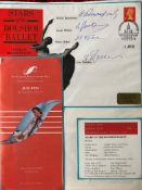 Bolshoi Ballet multiple signed Glasgow 1992 cover A4 display. Autographs of Natali Bessertnova,