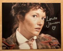 Dr Who Louise Jameson signed 10 x 8 inch colour photo. Good condition. All autographs come with a