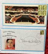 Opera Victoria De Los Angeles signed 1994 Glasgow Opera cover A4 display. Good condition. All
