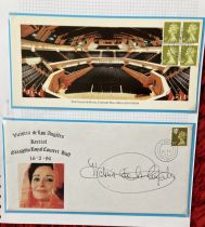 Opera Victoria De Los Angeles signed 1994 Glasgow Opera cover A4 display. Good condition. All