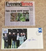 Football FIFA president Sepp Blatter signed 2004 Fair Play Awards cover presented to Celtic. Comes