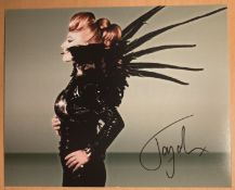 Punk Queen Toyah signed super outfit 10 x 8 colour photo. Good condition. All autographs come with a