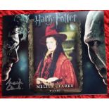 Harry Potter Wizard Melita Clarke signed 10 x 8 inch colour scene photo. Good condition. All