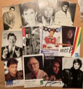 Entertainment signed collection. 20, 6 x 4 inch photos some dedicated. Includes Joe Brown, Eden