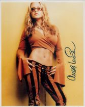 Anastacia signed 10x8 inch colour photo. Good condition. All autographs come with a Certificate of