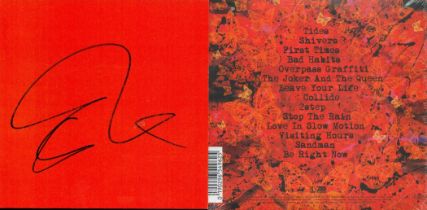 Ed Sheeran signed Equals Album art card includes compact disc. Good condition. All autographs come