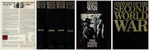 History of The Second World War volumes 1 - 4 (Weekly Publication in Bespoke Albums) 1966