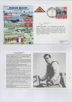 WWII FL/LT L. R. Colquhoun signed Operation Dragoon Invasion of Southern France 15 August 1944 FDC
