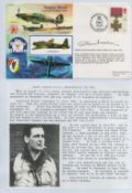 WWII GR/CPT M. B. D Duke Woolley DSO, DFC signed Battle of Britain Invasion Month 8-14 September