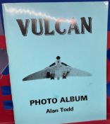 Alan Todd Paperback Printed Photo Album of Vulcan Bombers. Black and White Images Throughout. Good