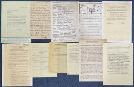 WW2. Collection of Letters. Some original some copies. Includes original letter to Dowding from