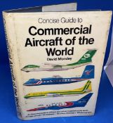 David Mondey Hardback Book Titled Concise Guide to Commercial Aircraft of the World. First Edition