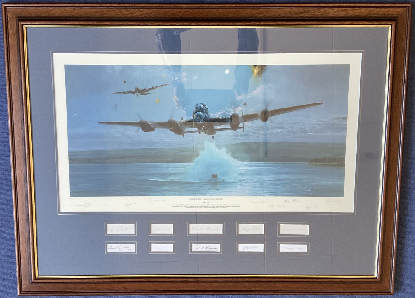 TIMED WW2 Military Aviation Autograph Auction Prints RAF Luftwaffe BOB Vintage Books