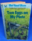 Oluf Reed Olsen Paperback Book Titled Two Eggs On My Plate. Published in 1972 by Fofana Books. 255