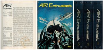Air Enthusiast volumes 1 - 3 (Monthly Publication in Bespoke Albums) 1971 to 1974 published by