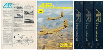 Air International volumes 7, 8, 9, (Monthly Publication in Bespoke Albums) July 1977 to June 1980