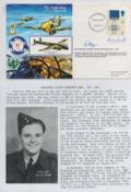 WWII SQ/LDR Charlton Haw DFC, DFW signed Battle of Britain The Night Blitz 1-31 October 1940