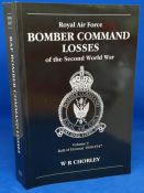 W R Chorley Paperback Book Titled RAF Bomber Command Losses of the Second World War. Good condition.