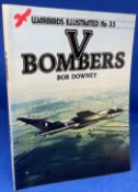 Bob Downey Paperback Book Titled V Bombers-Warbirds Illustrated No 35. First Edition Published in