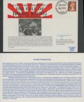 WW2. Able Seaman WH James Signed 50th Anniversary of the Fall of Hong Kong on Sunday 25th December