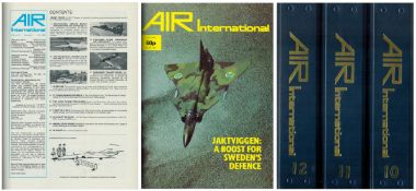 Air International volumes 10, 11, 12, (Monthly Publication in Bespoke Albums) July 1980 to June 1983