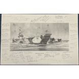 WWII Richard Taylor Signed Limited Edition Print Titled Operation Overlord by Richard Taylor,